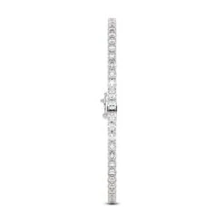 Exquisite Lab-Grown Diamond Tennis Bracelet In White & Yellow Gold, 3-15 Carats (EFG, VS, Excellent Cut) 16 Exquisite Lab-Grown Diamond Tennis Bracelet In White & Yellow Gold, 3-15 Carats (EFG, VS, Excellent Cut) -Veloura Shop 4rdtbr wlbwhite