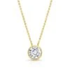 Round (full Cut) Diamond Solitaire Pendant In A 14k Yellow Gold Bezel Slide Setting, 0.55ct. T.w. (hi, Si1-si2) 1 Round (full Cut) Diamond Solitaire Pendant In A 14k Yellow Gold Bezel Slide Setting, 0.55ct. T.w. (hi, Si1-si2) -Veloura Shop 599002 rd100 yellow front 2 dc216ccf db30 42da 84b0 6c6054e01d56