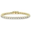 Diamond Tennis Bracelet In 14k Yellow Gold (7.70 Ct.tw.) -Veloura Shop 70101 yg temp
