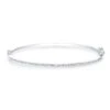 Pave Bangle In 14k White Gold -Veloura Shop 70336d3c w front 22a0e128 0de7 45ae b2d3 b886dff95522
