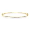 Pave Bangle In 14k Yellow Gold (1/3 Ct.tw.) -Veloura Shop 70336d3c y front 1d2e690a bfaf 4774 a915 fc391b81ef4b