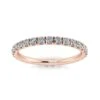 Round Brilliant Cut Diamond Split Prong Set Eternity Ring In 14k Rose Gold(0.47ct. Tw.) Ring Size 5.5 1 Round Brilliant Cut Diamond Split Prong Set Eternity Ring In 14k Rose Gold(0.47ct. Tw.) Ring Size 5.5 -Veloura Shop frmu2master front view 138