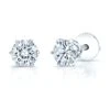 Diamond 6-prong Round Stud 14k White Gold -Veloura Shop fw21716d2c u150 1 0dbabb8f c524 4387 8906 7513790828aa